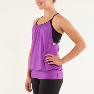 Lululemon No Limits Tank 2 in 1 size 6